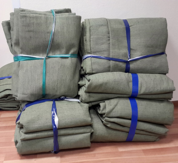 Полог брезентовый ОП 400 г/м2 - 6x10м 